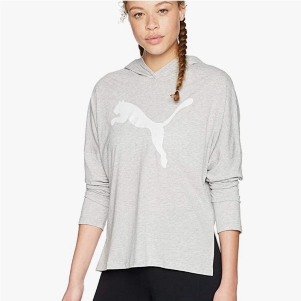 Puma Urban Sports Lightweight CoverUp Hoodie LS Shirt, Women's Large New w/ Tags